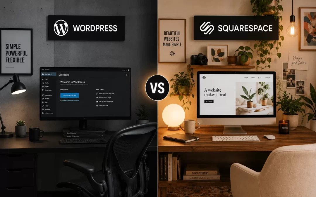 WordPress vs. Squarespace: Which Should You Choose for a New Business Website?